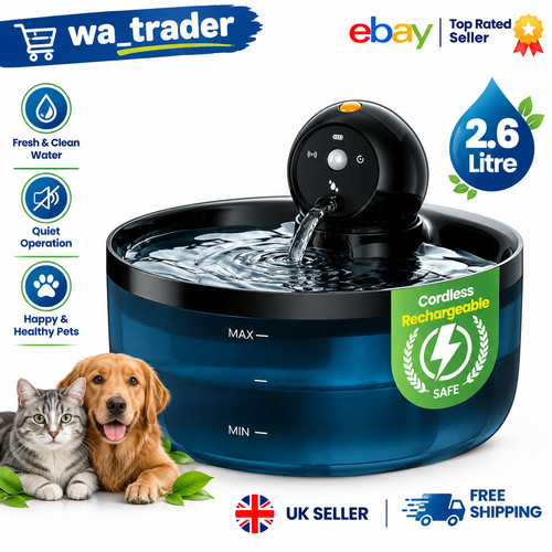 Wireless cat water fountain - cat,