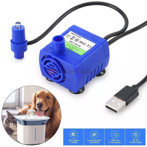 Pet water dispenser pump led - water,