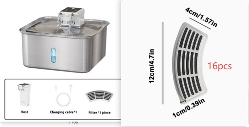 Wireless cat water fountain - cat,