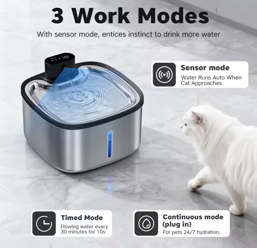 Wireless smart cat water - 3.5l,