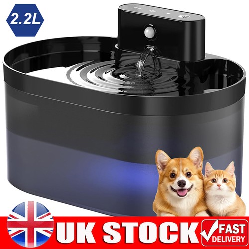 Cat water fountain for - 2.2l,