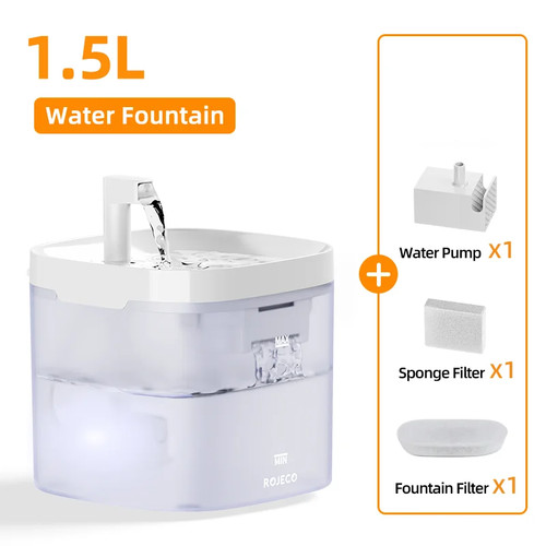 Automatic cat water - cat, fountain