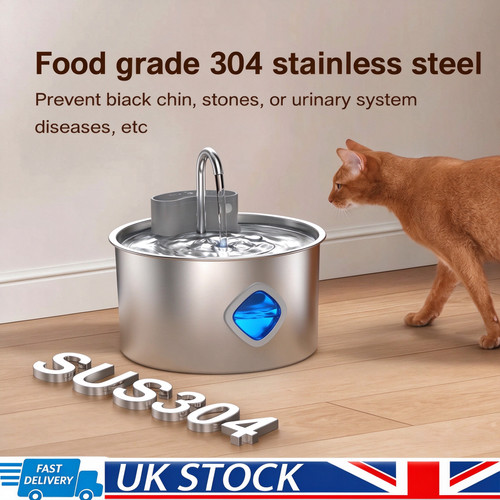 Wireless cat water fountain - cat,