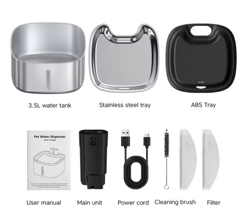 Wireless smart cat water - 3.5l,
