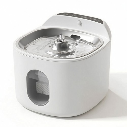 Cordless cat water fountain - cat,