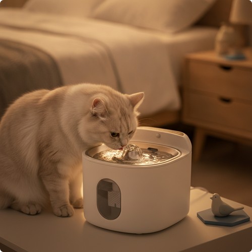 Cordless cat water fountain - cordless,